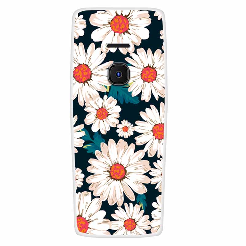 For Nokia 8210 4G Case Soft Silicone Space Landscape Covers for Nokia 6300 4G Cases Colorful Bumpers Cat Phone Protective Bags
