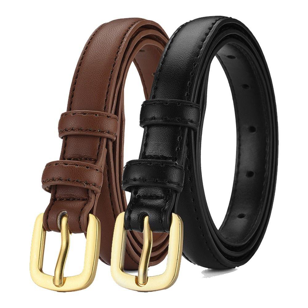 Casual Leather Belt Sweet Luxury Design Waist Strap Trend Jeans Belt