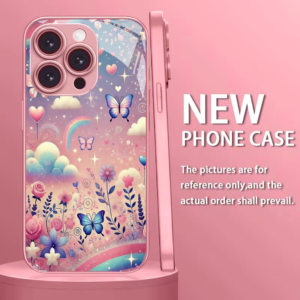 

Madam Hot-selling new Female Exquisite protective case Phone Case Metallic paint PhoneCase for iPhone 17 16 15 14 13pm Pro Plus iPhone 17