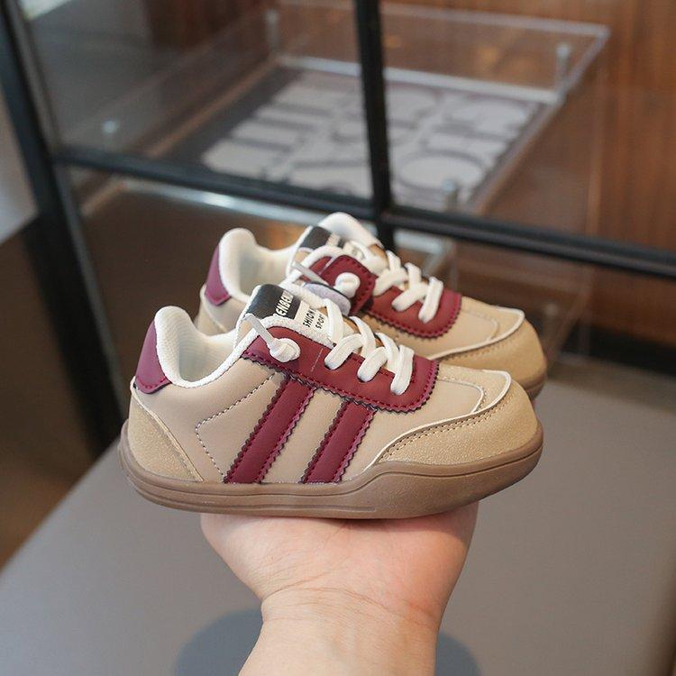 Children's shoes 2025 spring and autumn new boys' casual Forrest Gump shoes girls' soft-soled non-slip German training shoes baby board shoes