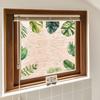 Small Fresh Greenery Turtle Back Leaves Bedroom Living Room Home Background Beautification Decoration Wall Stickers
