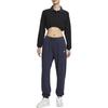 Nike Sportswear Collection Color Block Short Sleeve Polo Shirt Women Tops Black FN1881-010