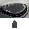 1PC Real Carbon Fiber Car Console Air Outlet Vent Panel Decoration Sticker For Mini Cooper F54 F55 F56 Car Interior Accessories