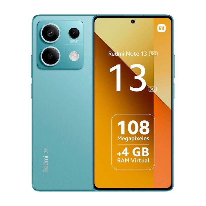 Xiaomi Redmi Note 13 5G 6Go/128Go Vert Turquoise (Ocean Teal) Double SIM