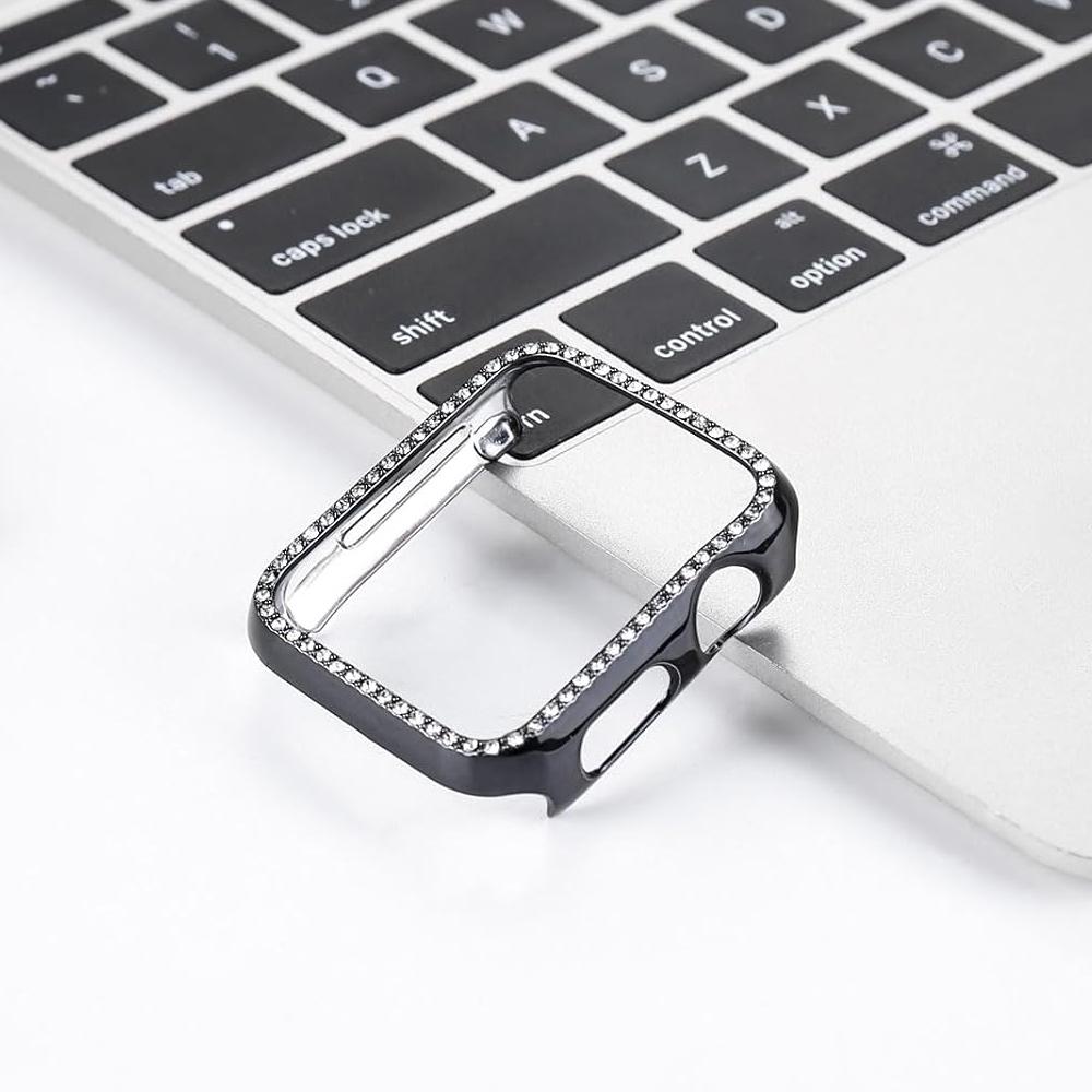 Case for Apple Watch 10 11 42mm 46mm Accessories Protective (No Glass) Diamond PC Bumper Shell Cover Iwatch Series 11 Protector