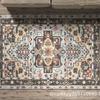 Persian Style Carpet, Living Room Coffee Table, Bedroom Full Of Floor Mats, Ethnic Style Thickened Washable Non-Slip Carpet