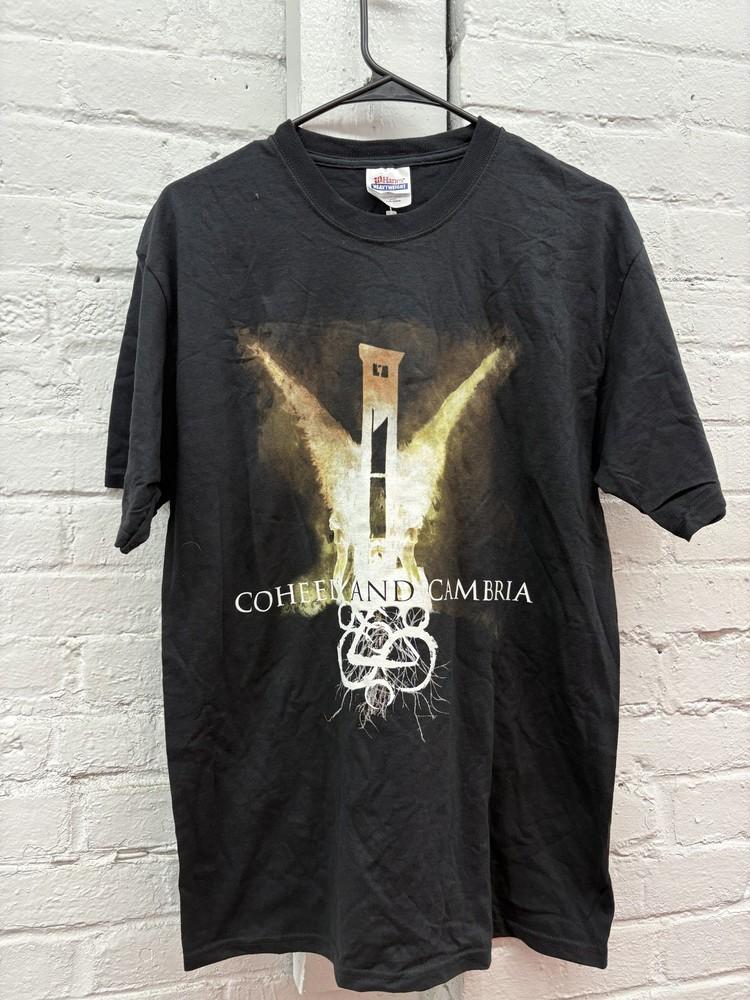 Coheed and Cambria Shirt Mens Medium Black Band Graphic Tee Rock Music Tour Unisex T-Shirt L