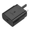 Зарядное устройство Samsung Super Fast Charging 45 Вт - Стандарты EU, UK и US для мобильных телефонов