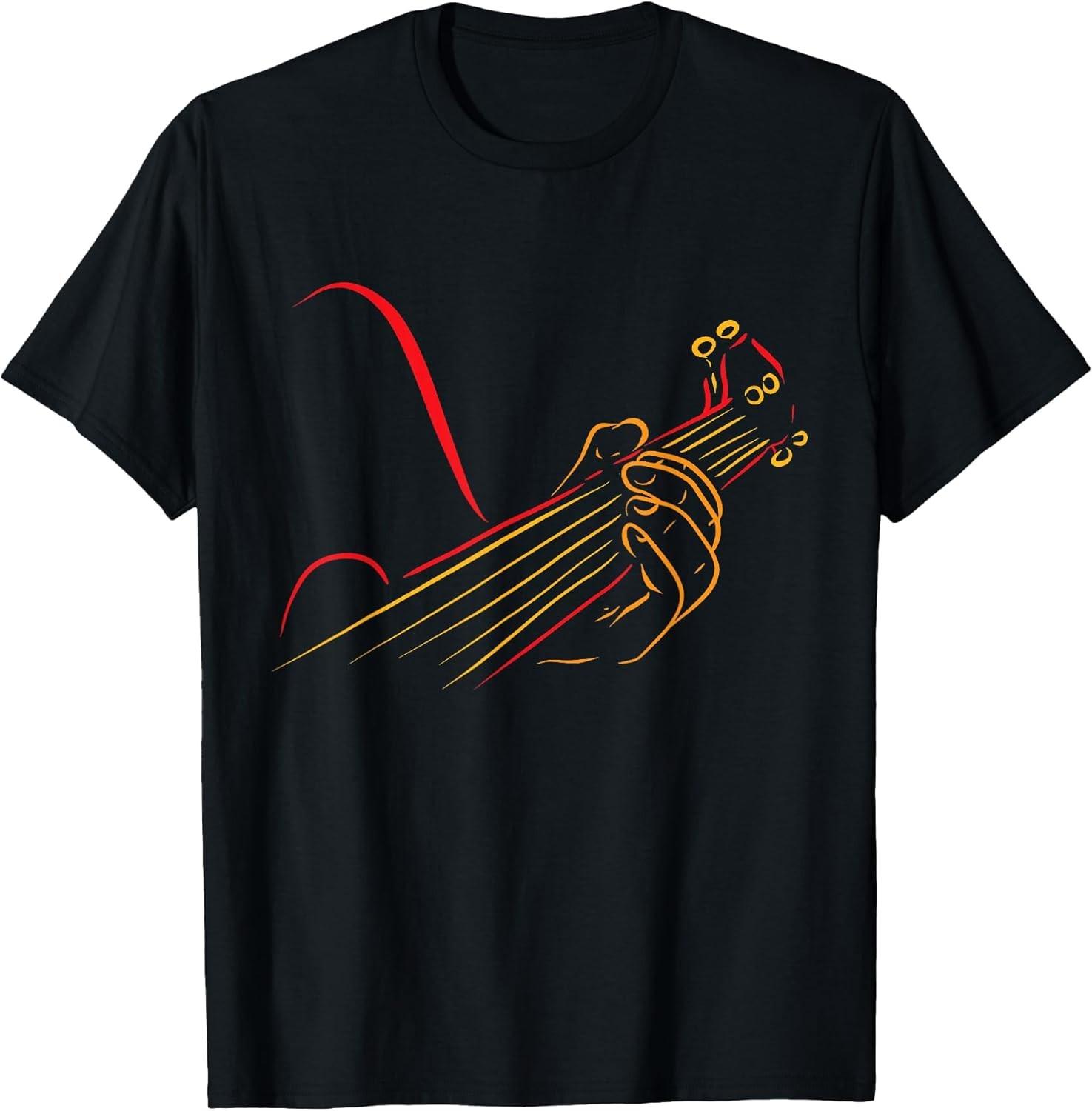 BEST! Playing Guitar Guitarist Music Life Funny Gift Tee S-3XL XXXXL