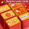 40pcs Cartoon Pony Scratch-off Cards Anniversary Surprise Lucky Cards Vouchers Tickets Decoration