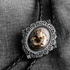 Adjustable Bolo Tie Popular Western Cowboy Teens Men Women Dance Necktie Punk Shirt Alloy Horse Head Buckle Pendant