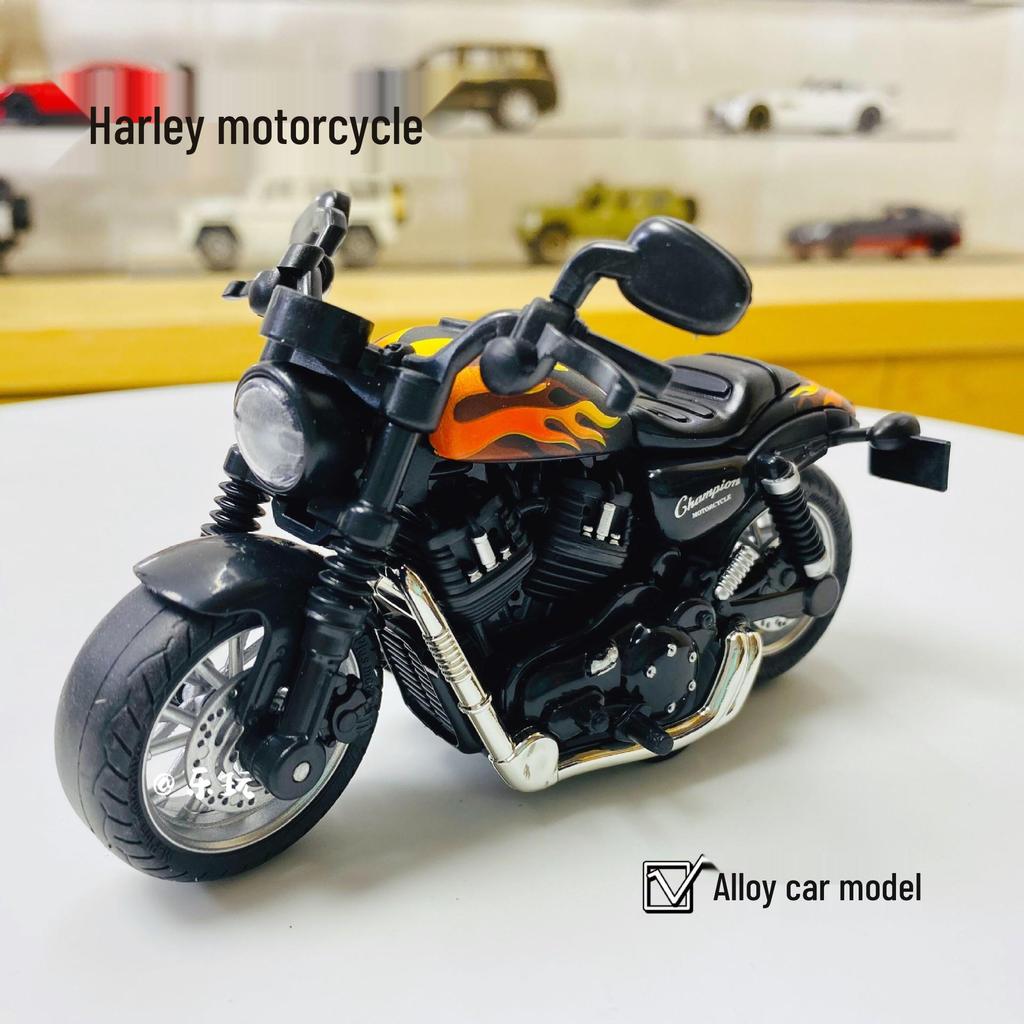 Toy Police Car & Motorcycle Set for Boys' Birthday