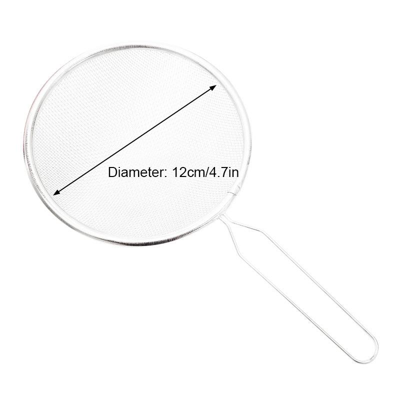 1pc Stainless Steel Flour Sieve With Handle Kitchen Fine Mesh Strainer Flour Sifter For Baking Flour Sieve Sifter Baking Tool