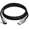 USB C To USB A Charging & Data Cable 5V3A Charger Cord 5Gbps Speed Transfer Wire for Computer Laptop Mobile Phone
