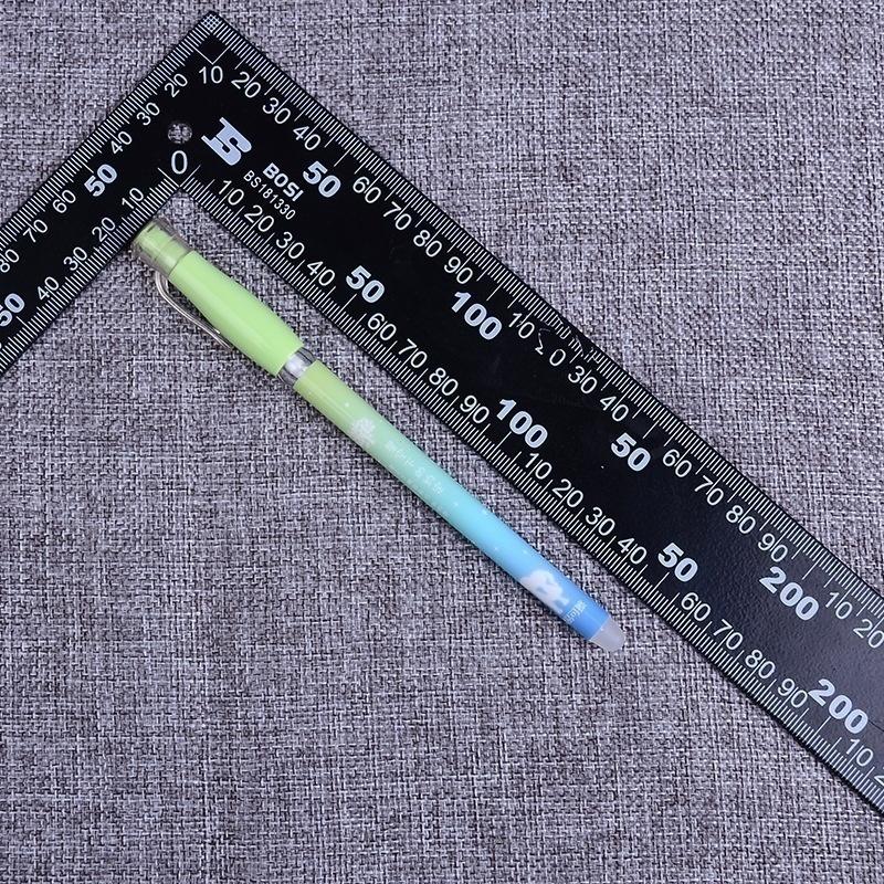 4Pcs / 12Pcs Erasable Pen Gel Kawai Gel Pen School Supply Stationary Cute Funny Stationery 0.38mm Bla