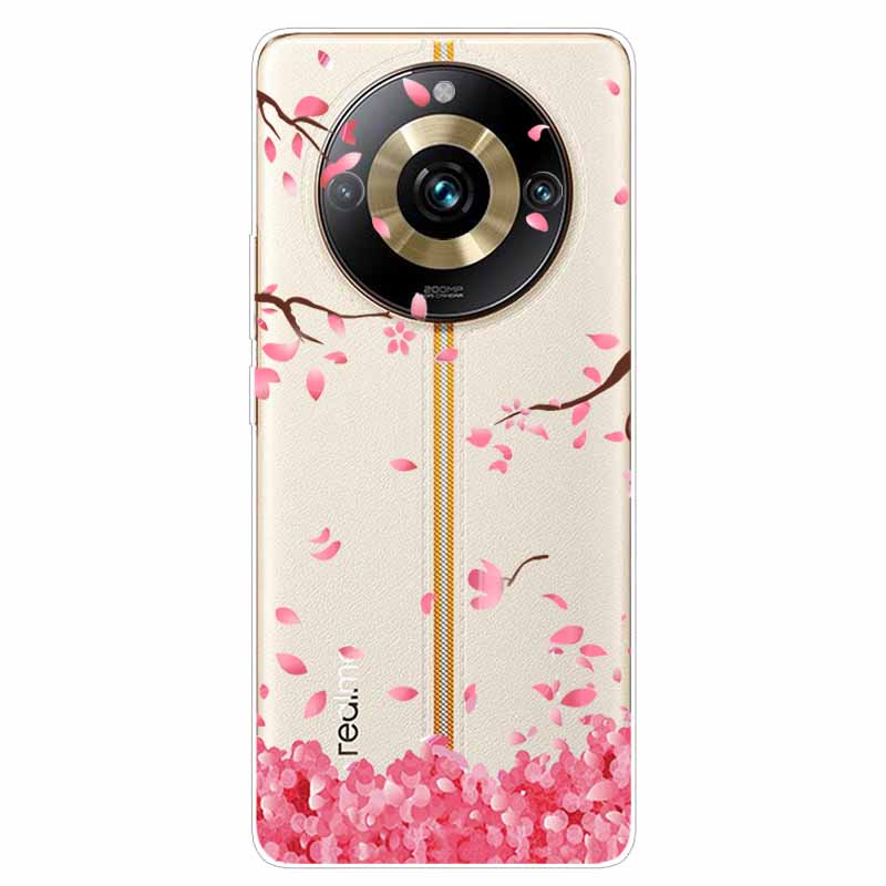 For Realme 11 Pro+ Plus 5G Case Transparent Cute Soft Silicone TPU Coque for Realme 11 Pro Phone Cover Realme11 Pro Plus Clear