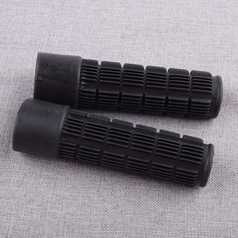 2Pcs Skid Steer Bar Steering Arm Rubber Grips Set Fit for Bobcat Skid Steer Loaders 751 753 763 773 863 864 873 883 963 6702621 чёрный