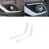 2X Front Fog Lamp Light Eyebrow Cover Trim For Mitsubishi Outlander 2019-2021