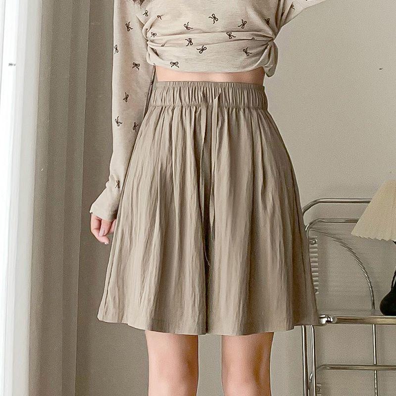 

Yamamoto Women s High Waist A-line Skirt Pants - Slimming, Casual, Petite Fit for Spring/Summer 2026 L 121-140 lbs