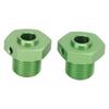 1Pair Aluminum Alloy 17mm Wheel Hex Hub Adapter with Pin for   1Celsius8 RC Car Upgrade Part