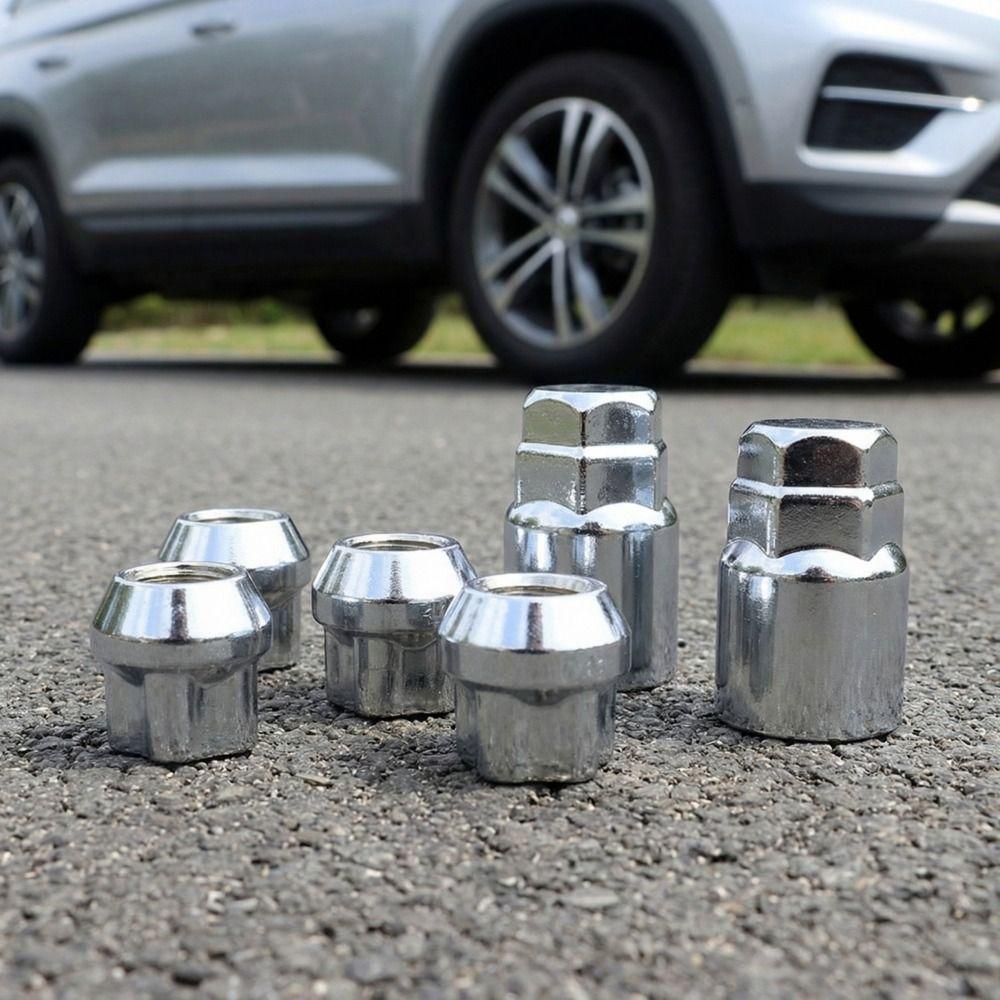 M12x1.5 Wheel Lock Nuts 4 Wheel Set Locking Wheel Nuts Wheel Locks Lug Nuts Set  Wheel Protection