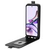 For Motorola Moto G13 4G/G23 4G Vertical Flip PU Leather Cover Crazy Horse Texture Shockproof Card Holder Phone Case