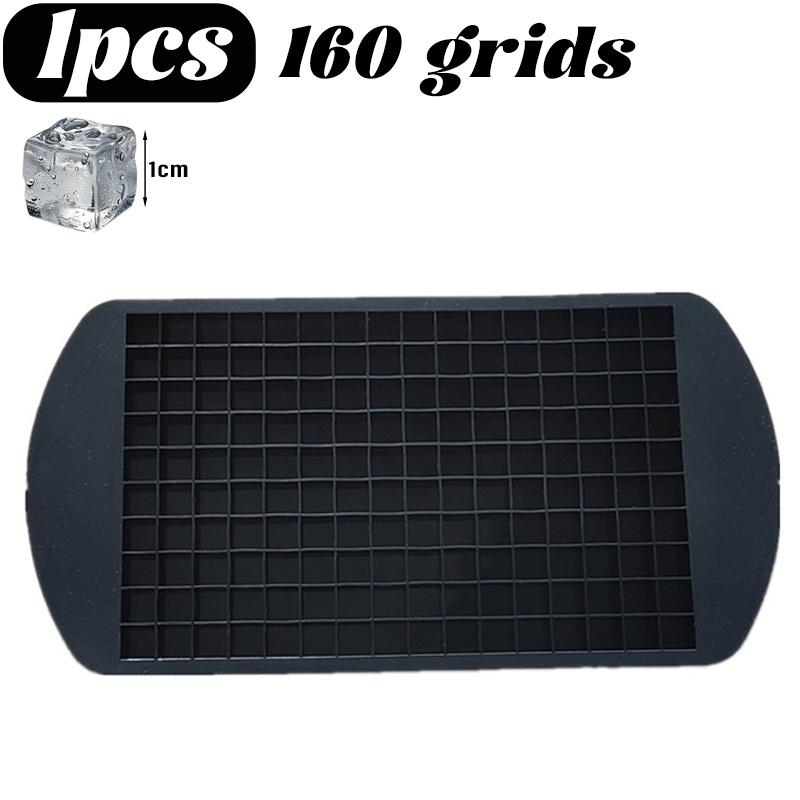 

1/5 шт. Формы для льда Поддон Силиконовая форма Квадратная 160 ячеек Поддон для кубиков Льдогенератор Легкое извлечение Летняя Кухня Бар DIY Инструменты для приготовления ледяных напитков