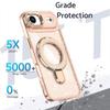 Coque de Protection - BOOLING - pour iPhone Air - Hybride avec Cercle Magnétique Doré - 2 Verres Trempés
