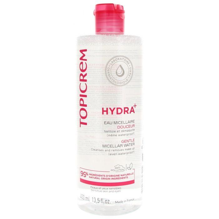 Eau Micellaire - Topicrem - Douceur - 400ml - Sans Parabènes - Hypoallergénique
