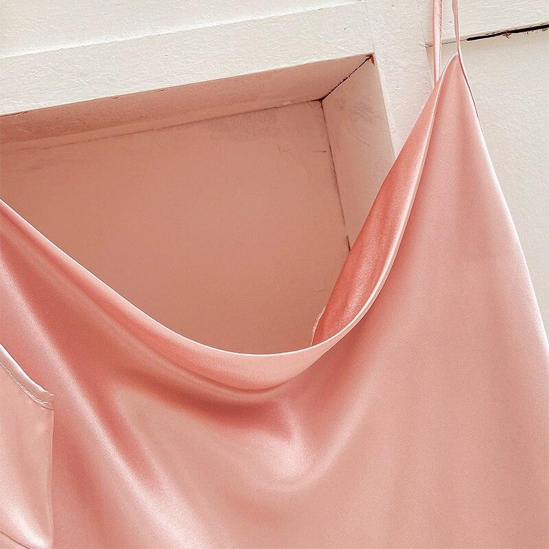 Комплект из четырех предметов из ледяного шелка — фото 4