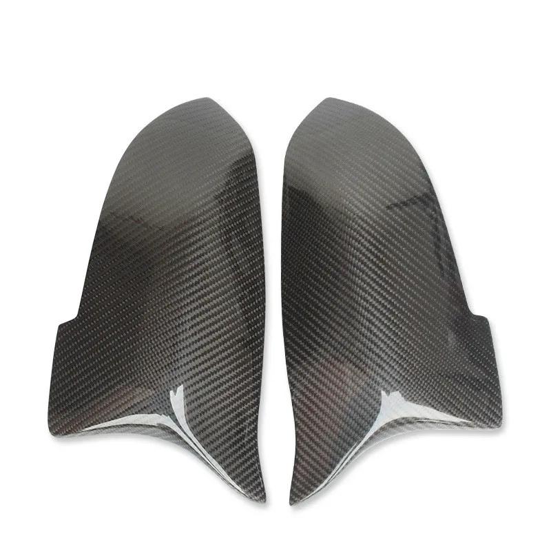 Carbon Fiber Look Black Car Kryt zpětného zrcátka pro BMW řady 5 6 7 F10 F11 F18 F07 F12 F13 F06 F01 F02 LCI
