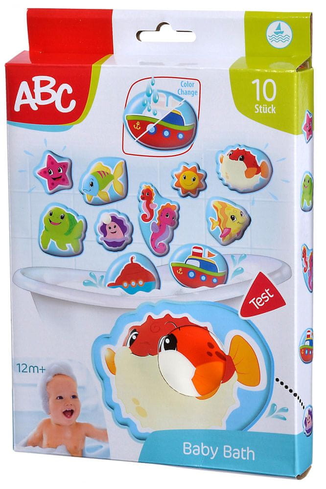 MAGICAL SOFT COLOUR-CHANGING Bath Puzzle for Babies SIMBA