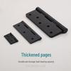Silent Stainless Steel Aluminum Alloy Invisible Door Hinge for Indoor Folding Door and Window.