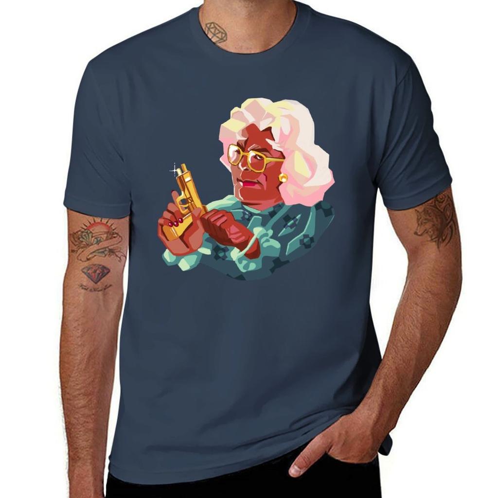 Madea With A Gun Tshirt T Shirt Custom Print Tshirt