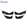 Door Anti-kick Pad For Hyundai Tucson TL 2015 2016 2017 2018   LHD RHD Car Leather Carbon Mat Interior Trim Accessories