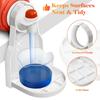 2PC Laundry Detergent Cup Holder,Detergent Drip Catcher Organizer To Keep Room Tidy,Soap Tray Dispenser Laundry Detergent Gadget