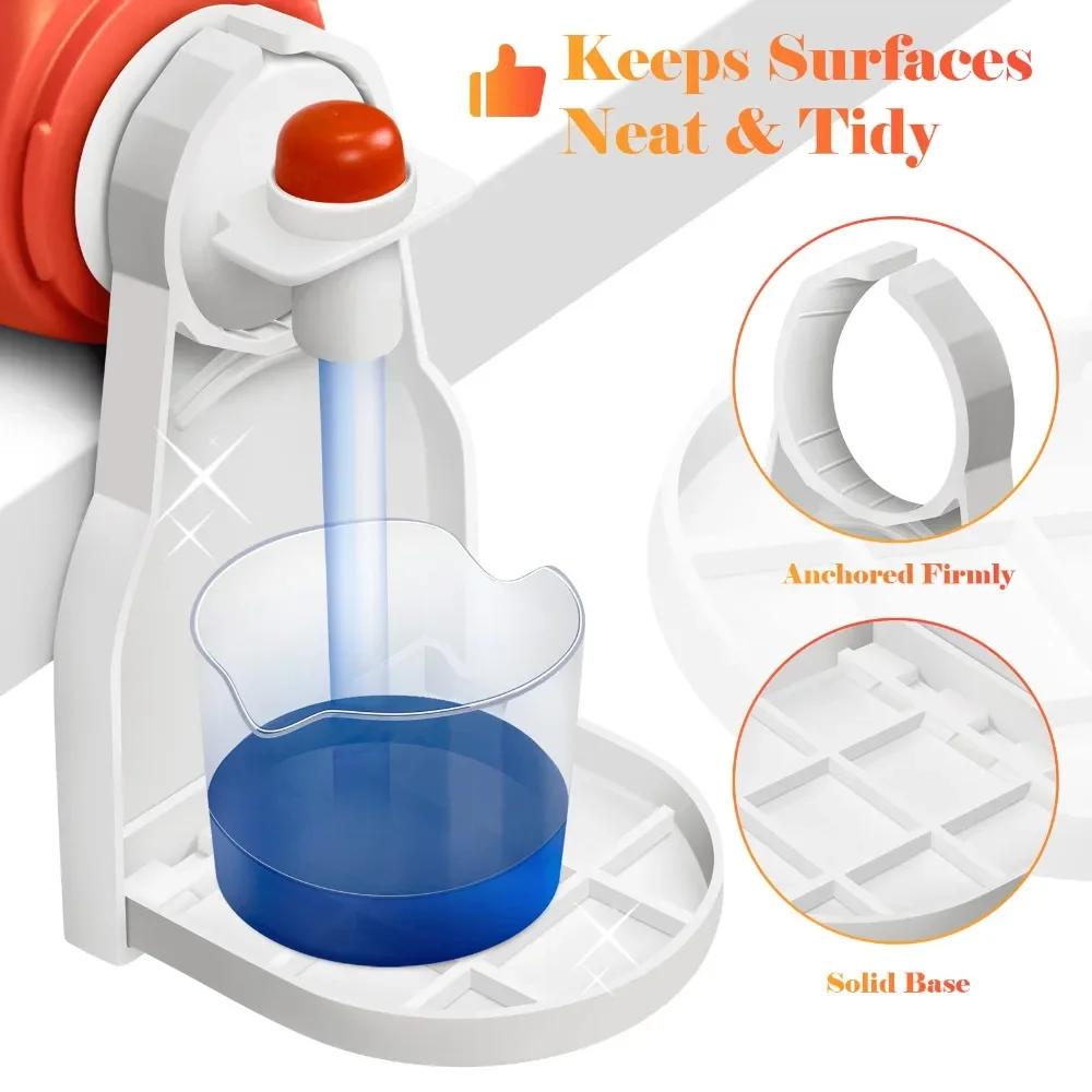 2PC Laundry Detergent Cup Holder,Detergent Drip Catcher Organizer To Keep Room Tidy,Soap Tray Dispenser Laundry Detergent Gadget