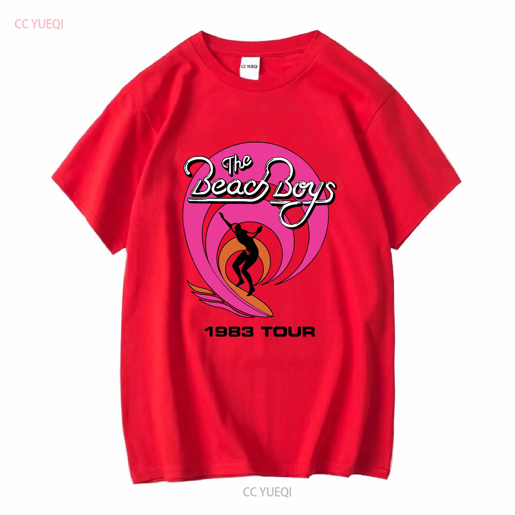 The Beach Boys 1983 Tour T Shirt Vtg Clothing Band vintage Washed Soft Comfortable Stylish graphic Versatile streetwear S