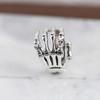 Punk Skull Claw Ring Adjustable Plated Gothic Retro Unisex Statement Jewelry Men Women Couples