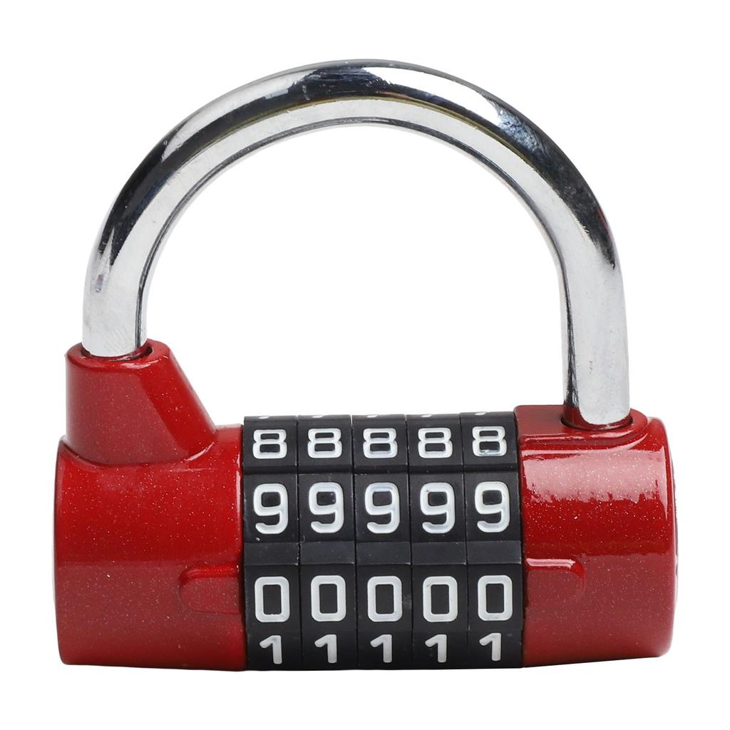 Zinc Alloy Locker Lock with 5 Digit Code Perfect Fit for Gyms and Storage Areas