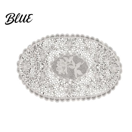 Dustproof Covers for Furniture White Lace Doily Elegant Retro Placemat Embroidered Table Decorative Weddings Mat Rectangular Round Oval Doilies