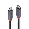 LINDY ANTHRA LINE 1m USB 4 Gen3x2 Typ-C Kabel mit PD Stromchip (Modell-Nr: 92000_A)