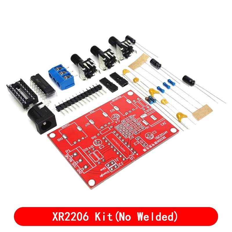 New XR2206 High Precision Signal Generator DIY Kit Sine Triangle Square Waves 1Hz 1MHz Frequency Range Adjustable Frequency