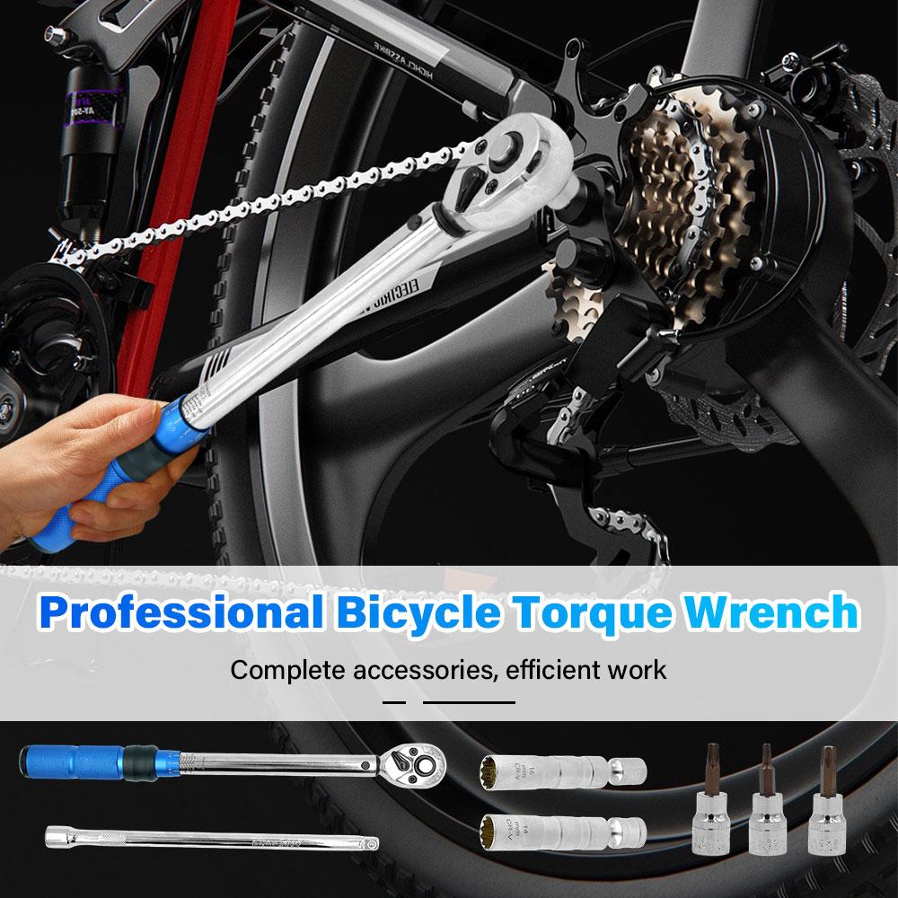2026 New Ultra-Thin 3/8" Torque Wrench 10-60N.m with Magnetic Spark Plug Socket for Car Motorcycle Maintenance & Engine Repair