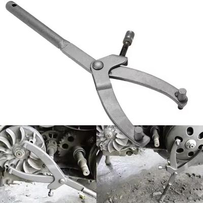 Y-type Steering Wrench, Belt Disc, Magnet Fastening Clip, Clamp, Clutch Pulley, Pinion Wrench for Scooter Repair Tool