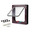 Flap Cats Door Pet Door Controllable Access Way Small Dogs Flap Door Dog Kitten House Security Door for Wall Pet Door