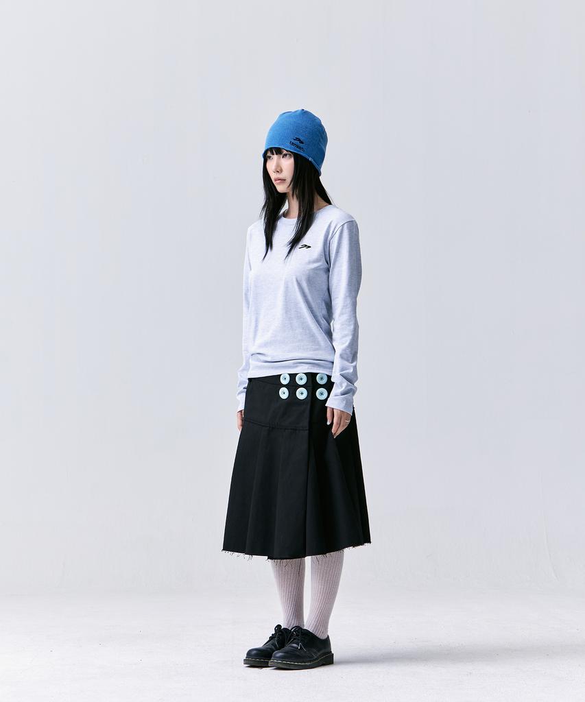 TANSANMAGNESIUM Horn Long Sleeve (Sky Blue/Black)