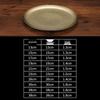 ZISIZ Retro Gold Stainless Steel Dessert Plate
