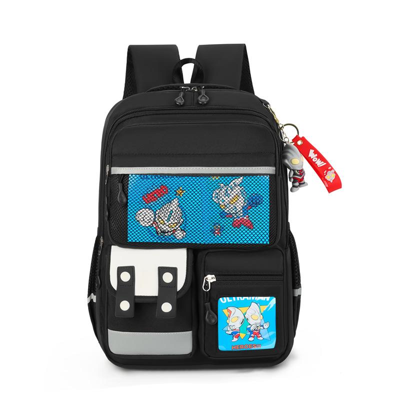 Cartoon Cute Boys And Girls Backpack Large Capacity Primary School Bag Outdoor Travel Children Travel Backpack