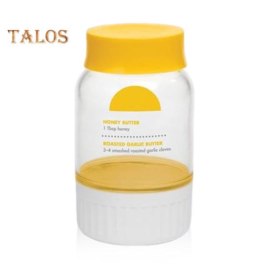 

Разделитель сыра и масла, прозрачный, без BPA, можно мыть в посудомоечной машине, ручное изготовление масла, инструменты для разделения бутылок, кухонные гаджеты жёлтый